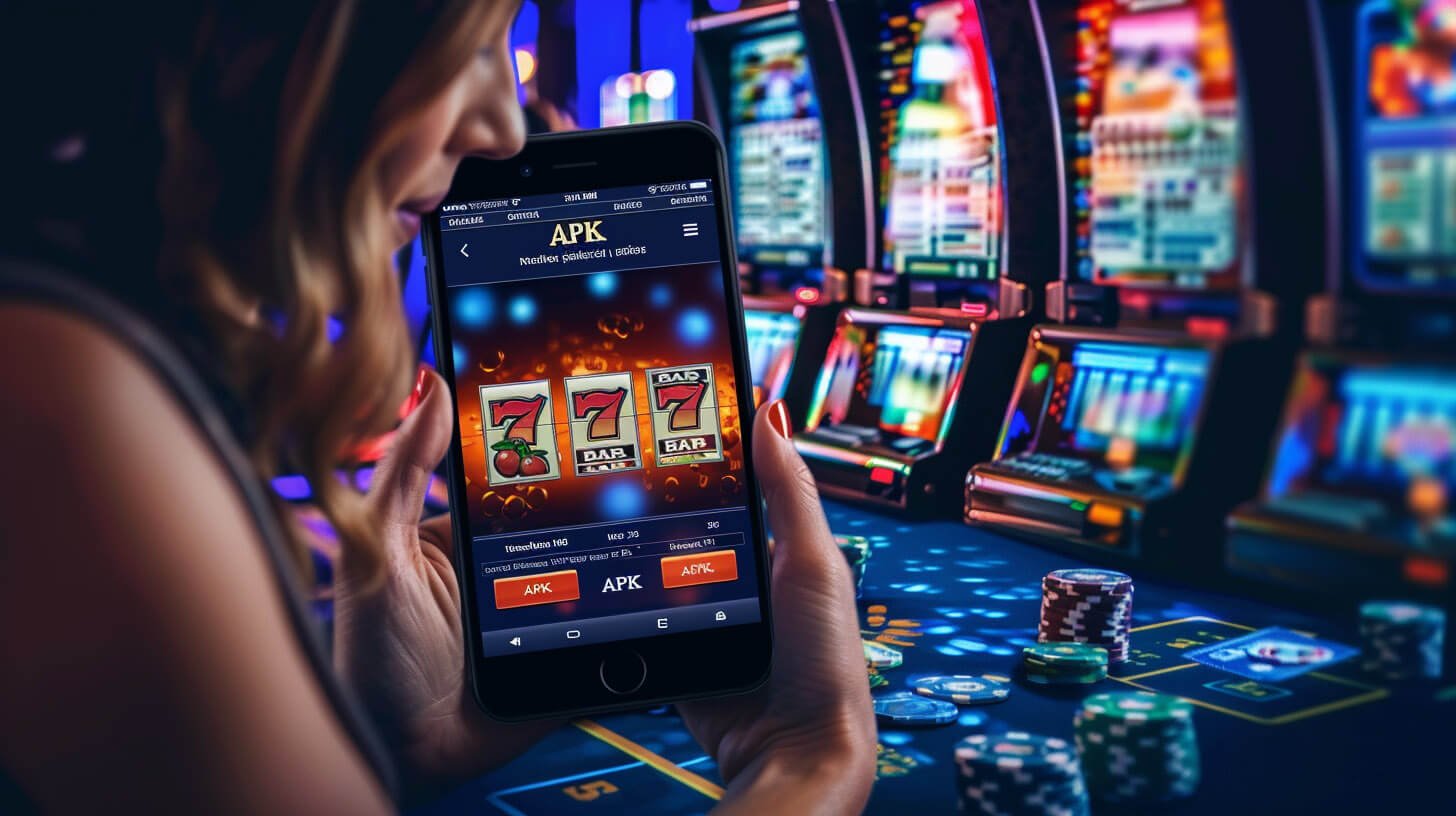 Antarmuka aplikasi mobile ternakwin menampilkan permainan slot dan live dealer